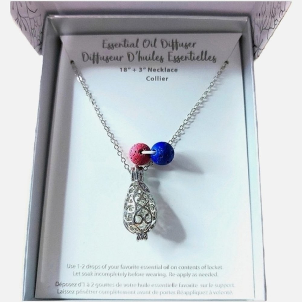 Essential Oil Diffuser Necklace